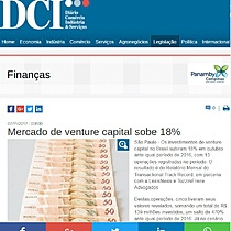 Mercado de venture capital sobe 18%